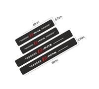 (B-MAX) 4PCS Car Door Sill Strip Anti Scratch Sticker