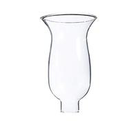 B&P Lamp® Royal Craft 1 5/8" X 8 1/4" Clear Hurricane Shade