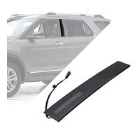 B-Pillar Door Trim Molding, Compatible with Ford Explorer 2011 2012 2013 2014 2015 2016 2017 2018 2019, w/Keyless Entry Keypad, Driver Front Left Outer LH DB5Z-7820555-AC Outside Applique Accessories