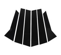 B Pillar Posts Trim Glossy Black Premium PC Material Window Decal Protector Scratch Resistant Cover for 95B 2014 to 2023 6 Pieces Set