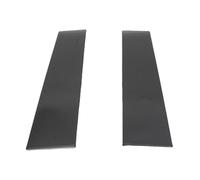 B Pillar Trim, Gloss Black Front Door Replacement, Driver and Passenger Side for Explorer 2011-2016 - Premium ABS Material, Easy Installation, Weather Exterior Trim