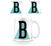 B Pyramid International Vintage Letter Official Boxed Ceramic Coffee/Tea Mug, Multi-Colour, 11 oz/315 ml