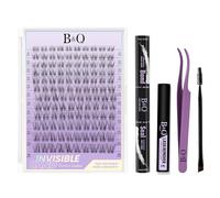 B&Quagen Natural Cluster Lashes Kit Cluster Extension KitYXkit-FLORA-C-8-18