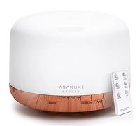 B.R.C Shipment ASAKUKI 500ml Premium, Essential Oil Diffuser, 5 In 1 Ultrasonic Aromatherapy Fragrant Oil Vaporizer Humidifier, Timer and Auto-Off Safety Switch, 7 LED Light Colors
