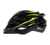 B-RACE Unisex - Adult Helmets Granith In-Mold Black/Lime L 58/62, Blue