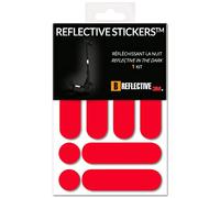 B REFLECTIVE 3M® E-RIDE STANDARD™, Kit of colored reflective stickers for 2 Scooters, Electric Unicycles and other Personal Motorized Mobility Devices, 3M Technology™, Red