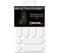 B REFLECTIVE 3M® E-RIDE STANDARD™, Kit of colored reflective stickers for 2 Scooters, Electric Unicycles and other Personal Motorized Mobility Devices, 3M Technology™, White