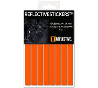 B REFLECTIVE 3M® LINES, Reflective Stripes Kit, Multi-Support: Bicycle, Electric Scooter, Motor Scooter, Electric Unicycle, 3M Technology™, 1x15cm, Orange