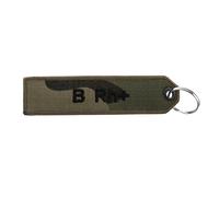 B Rh+ Blood Type Keychain - wz.93 Pantera PL Woodland