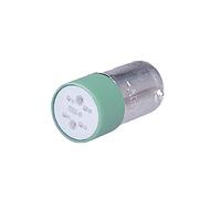 B + S 3000012 LED, BA9S, 20 - 30 V, AC/DC, 22 mm x 10 mm +-0.5 mm Green Pack of 50)