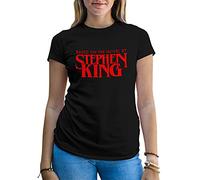 B&S Boutique Based On the Novel By Stephen King Women's Black T-Shirt Size S