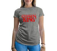B&S Boutique Based On The Novel by Stephen King Women's Grey T-Shirt Size M
