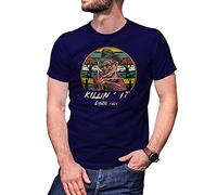 B&S Boutique Halloween Freddy Krueger Killin' it sine 1984 Men's Navy Blue T-Shirt Size XL