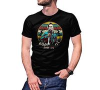 B&S Boutique Halloween Michael Myers Killin' it sine 1978 Men's Black T-Shirt Size XL