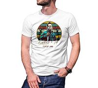 B&S Boutique Halloween Michael Myers Killin' it sine 1978 Men's White T-Shirt Size L