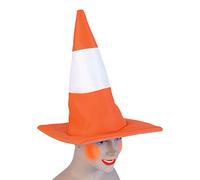 B&S Trendz Henbrandt Adults Orange Road Traffic Cone Hat Funny Stag Night Fancy Dress Costume