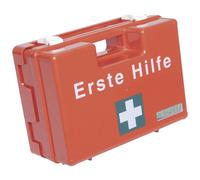 B-SAFETY BR364157 First Aid Case Orange Impact-Resistant ABS Plastic
