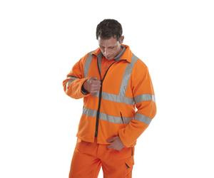 B Seen Carnoustie High Visibility Reflective Fleece Jacket Colour Choice S-5XL
