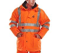 B Seen Elsener 7 in 1 Hi Vis Jacket