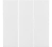B.SQUARE MODULE WHITE BUTTON 3X ONE PLATFORM 5316658999