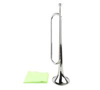 B Standard Trumpet Set, Brass Student Trumpet Instrument Bugle Horn Bugle Cavalry Trumpet Blowing Old Style Copper Trompeta Musical Instrument for School Band Cavalry Orchestra