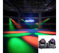 (B-Stock) Ayra Vision Twins Wash Zoom Dual LED Moving Heads