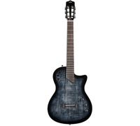 (B-Stock) Cordoba Stage Black Burst Electro-Acoustic Classical Guitar with Gig Bag