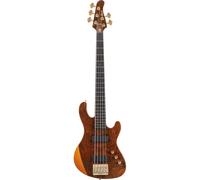 (B-Stock) Cort Rithimic V Natural Glossy Jeff Berlin signature 5-String Electric Bass Guitar