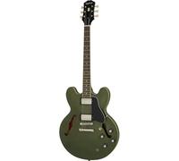 (B-Stock) Epiphone ES-335 Olive Drab Semi-Hollow Electric Guitar (Please note: repaired headstock)