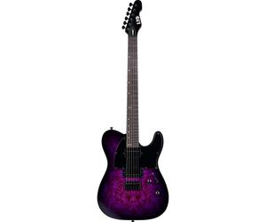 (B-Stock) ESP LTD TE-200DX Purple Burst Electric Guitar