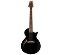 (B-Stock) ESP LTD Thinline Series TL-7 Black 7-String Electro-Acoustic Guitar