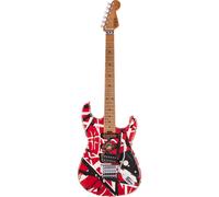 Evh Frankie Striped MN Relic R/W/B