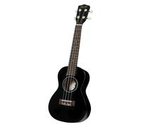 (B-Stock) Fazley K23B-W Concert Ukulele (Black)