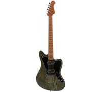 (B-Stock) Fazley Outlaw Series Maverick Plus HH Black Electric Guitar with Gig Bag