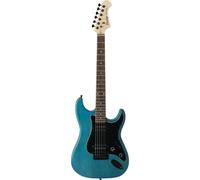 (B-Stock) Fazley Outlaw Series Sheriff Basic HH Blue Electric Guitar with Gig Bag