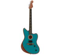(B-Stock) Fender American Acoustasonic Jazzmaster Ocean Turquoise with Deluxe Gig Bag