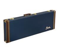 (B-Stock) Fender Classic Series Wooden Case for Strat and Tele (Navy Blue)