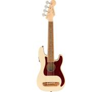 (B-Stock) Fender Fullerton Precision Bass Uke WN Tortoiseshell Pickguard Olympic White