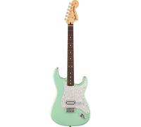 (B-Stock) Fender Tom DeLonge Stratocaster RW Surf Green Electric Guitar with Deluxe Gig Bag