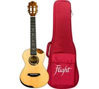 (B-Stock) Flight Princess Series Victoria Soundwave Concert Electro-Acoustic Ukulele with Built-In Effects