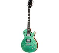 (B-Stock) Gibson Les Paul Modern Figured Seafoam Green Electric Guitar with Hardshell Case