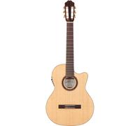 (B-Stock) Kremona Performer Series Rondo R65CWC electric-acoustic classical guitar with deluxe gig bag