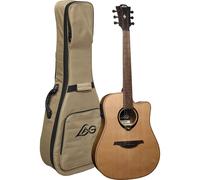 (B-Stock) LAG Guitars HyVibe 10 HV10DCE E/A western guitar with built-in multi-effects