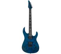 (B-Stock) Legator N6SS Ninja 6 Super Shred Blue Burl electric guitar