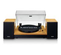 Lenco LS-300 Belt-drive audio turntable Black, Wood