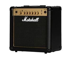 (B-Stock) Marshall MG15R 15W Black and gold Guitar Combo