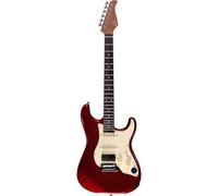 (B-Stock) Mooer GTRS Guitars Standard 800 Metal Red Intelligent Guitar with Gig Bag