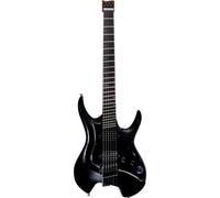 (B-Stock) Mooer GTRS Guitars Wing 800 Intelligent Guitar Pearl Black Headless Electric Guitar with Gig Bag
