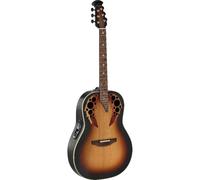 (B-Stock) Ovation 1718-1-G Pro Series Elite Deep Non Cutaway Sunburst electric-acoustic western guitar