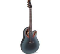 (B-Stock) Ovation CE44-RBB Celebrity Elite Mid Depth Reverse Blue Burst Electro-Acoustic Guitar